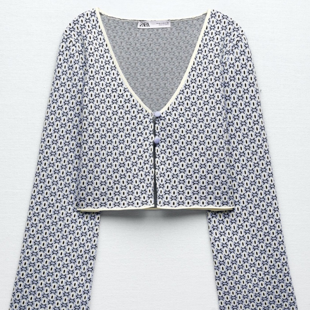 Zara cute knit top
